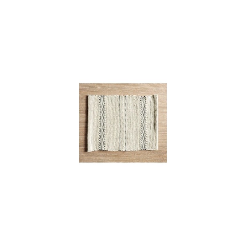 Mantel individual rectangular de poliéster Larkspur