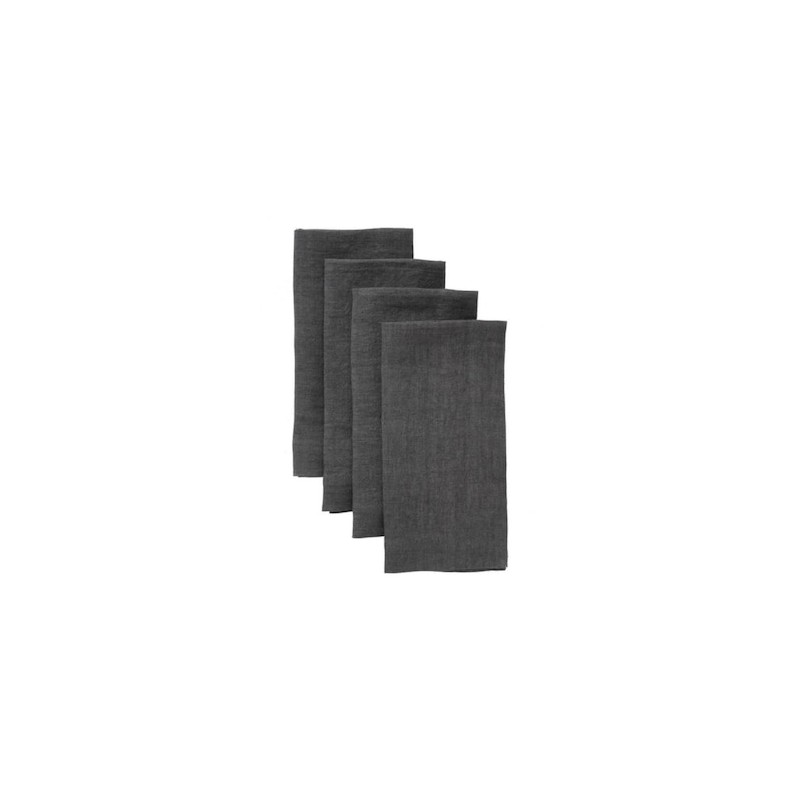 Set de servilletas Mason de lino 4 piezas