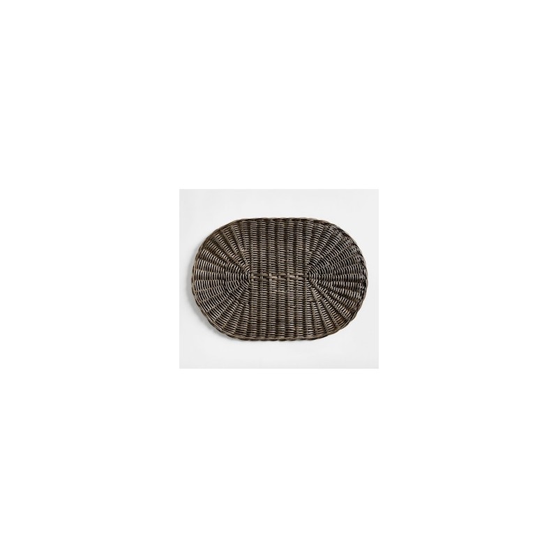 Plato base Handwoven de ratán