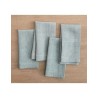 Set de servilletas Mason de lino 4 piezas