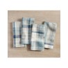 Set de servilletas Ventura Plaid de algodón 4 piezas