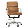 Silla de oficina Nash de piel