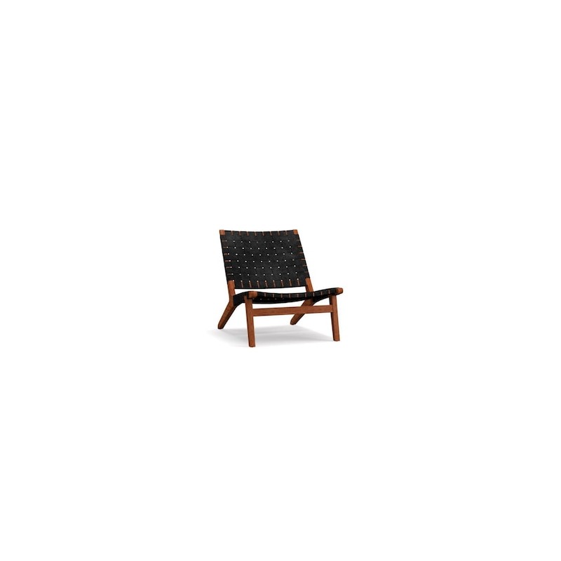 Sillón Fenton de piel
