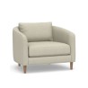 Sillón Remmy estilo contemporáneo de tela