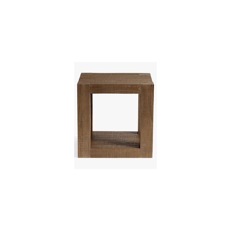 Mesa lateral Palisades de madera