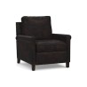 Sillón Tyler Roll Arm estilo contemporáneo de piel