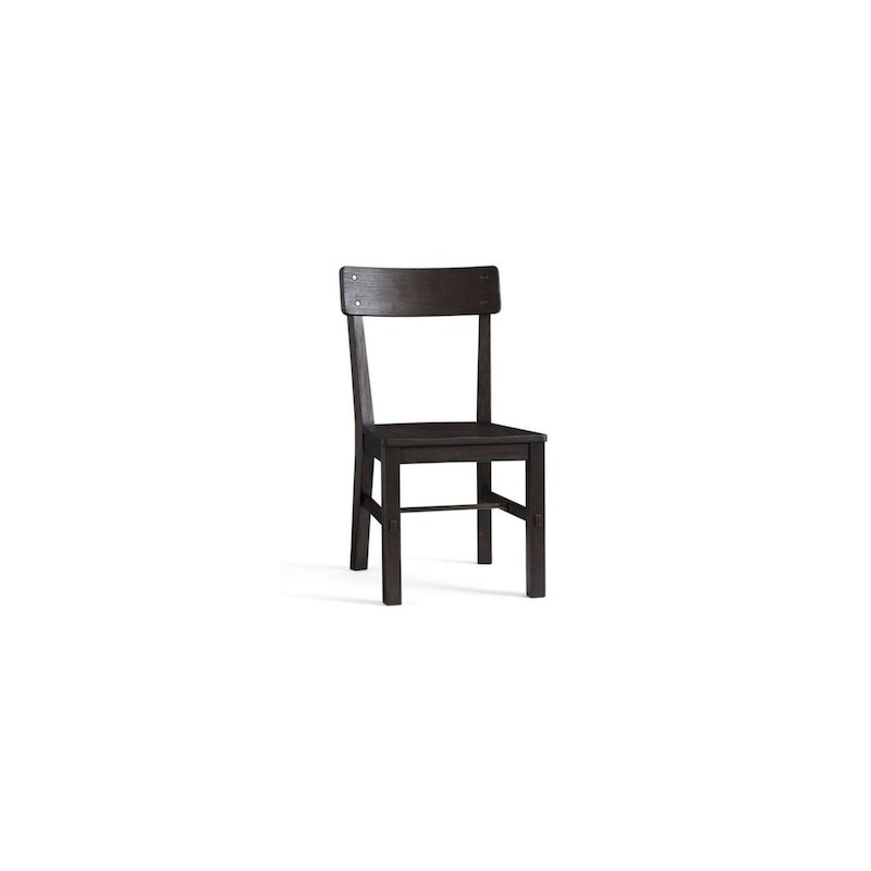 Silla Benchwright de madera de caucho