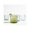 Set de vasos dof Hammered de vidrio con 4 piezas