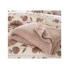Cobija de tejido jacquard