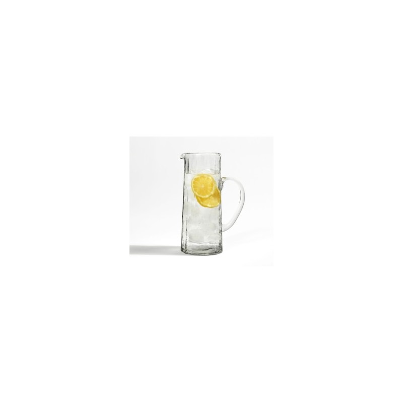 Jarra de vidrio Hammered