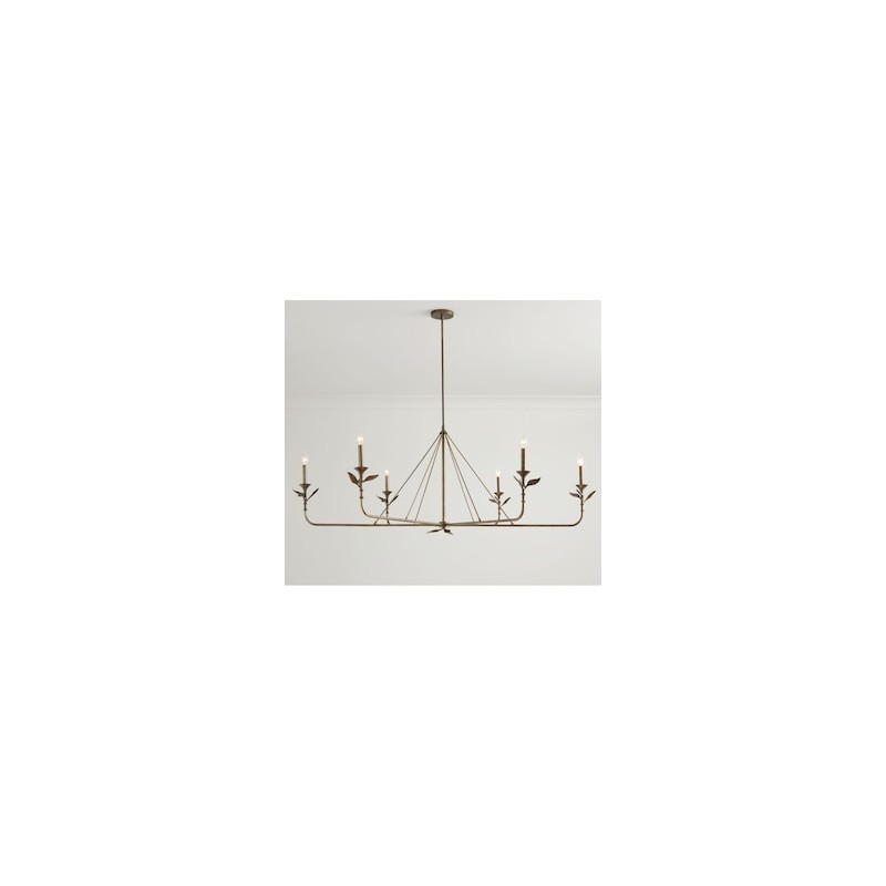 Candelabro de hierro Botanical Chand