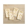 Set servilleta Sophia Floral de algodón 4 piezas