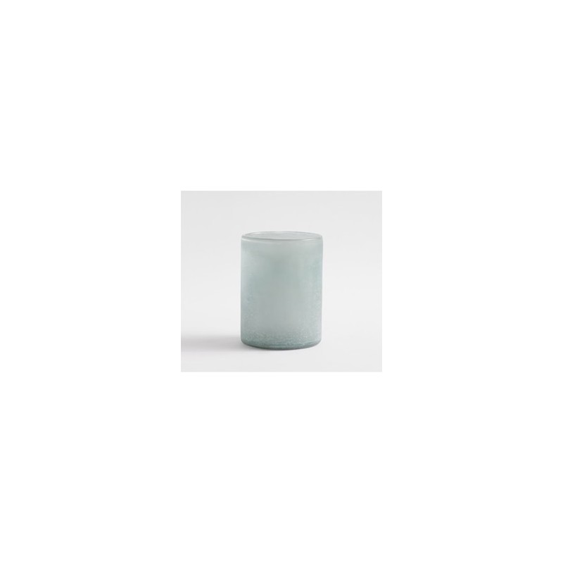 Portavela Montauk Frosted de vidrio