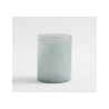 Portavela Montauk Frosted de vidrio