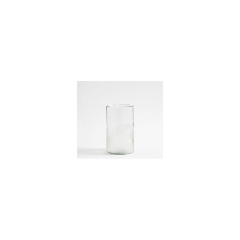 Portavela Montauk Frosted de vidrio