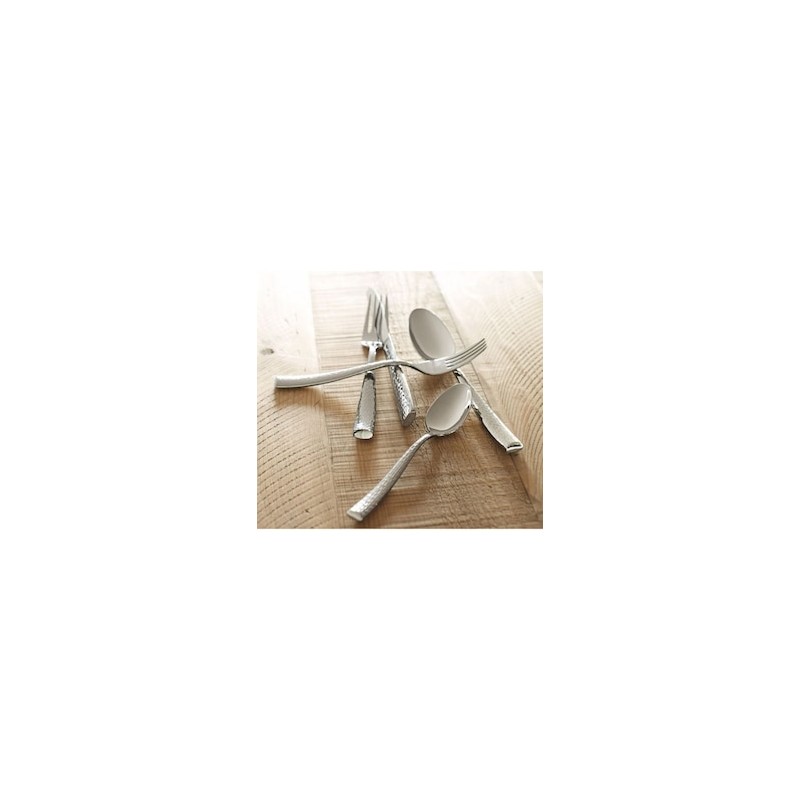 Set de Cubiertos Shiny Hammered