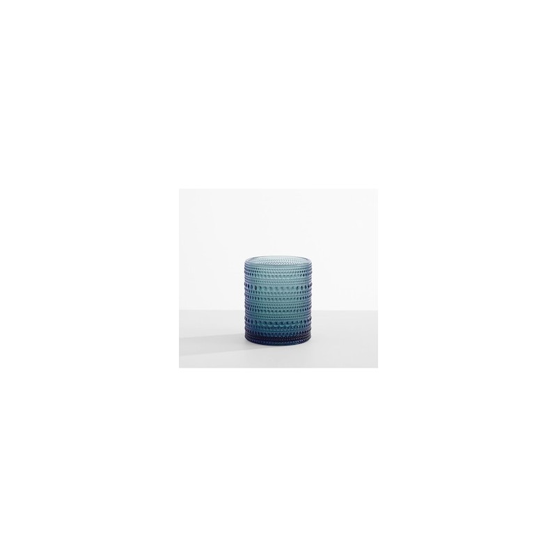 Vaso corto Jupiter Hobnail de vidrio