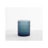 Vaso corto Jupiter Hobnail de vidrio