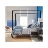 Cama Farmhouse de madera king size