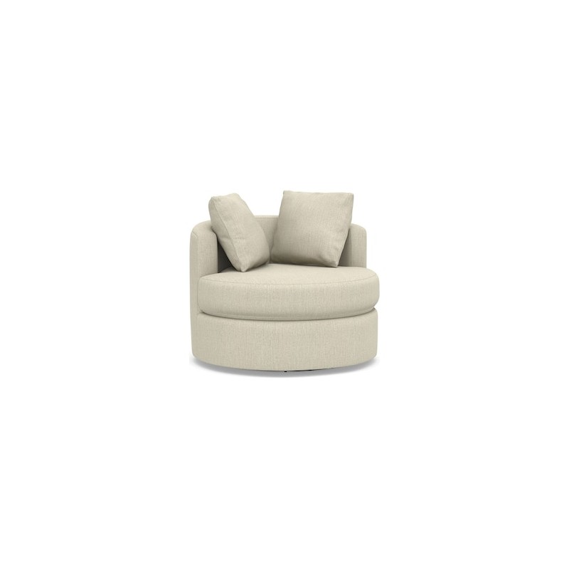 Sillón Balboa estilo contemporáneo de tela