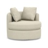 Sillón Balboa estilo contemporáneo de tela