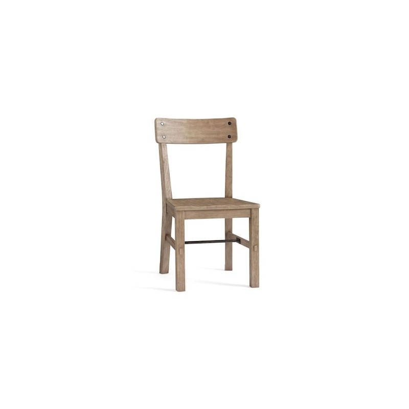 Silla Benchwright de madera de caucho