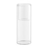 Portavela Floating Glass de vidrio