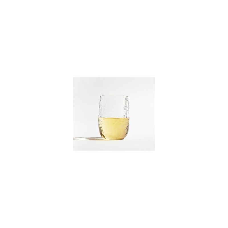 Vaso para vino Hammered de plástico