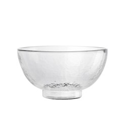 Bowl para servir Hammered de vidrio