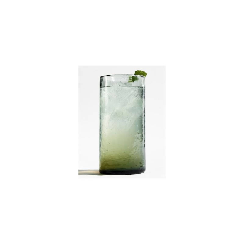Vaso de high ball Hammered de vidrio