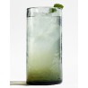 Vaso de high ball Hammered de vidrio
