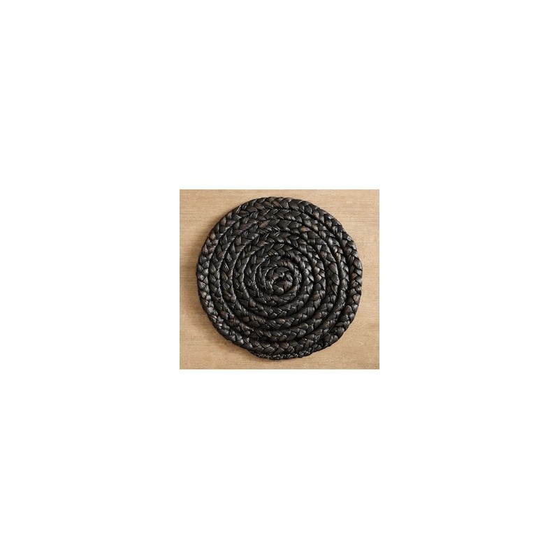 Plato base Beachcomber de fibra natural