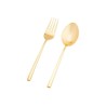 Set de cubiertos Luna Brushed Gold 2 piezas