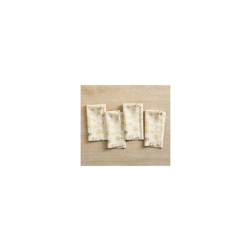 Set servilleta de algodón 4 piezas