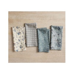 Set servilleta Timeless Florals de algodón 4 piezas