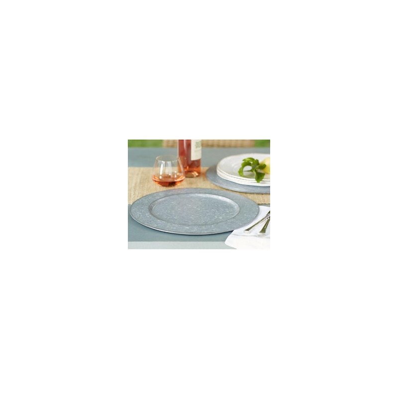 Plato Base Galvanized