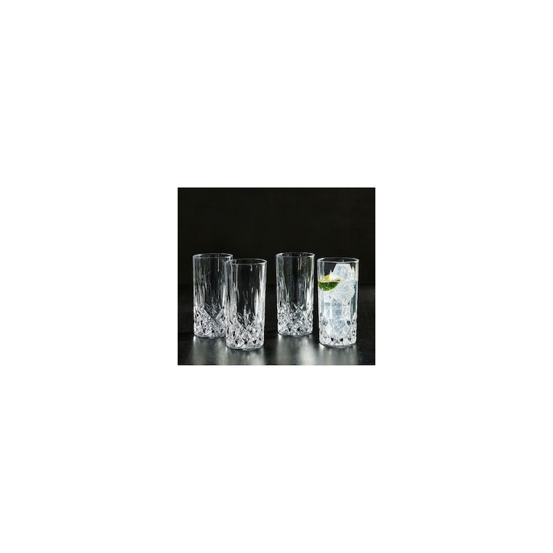 Set de vasos highball Westwood de vidrio con 4 piezas